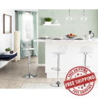 Lumisource BS-TW-VENTI CL Venti Bar Stool